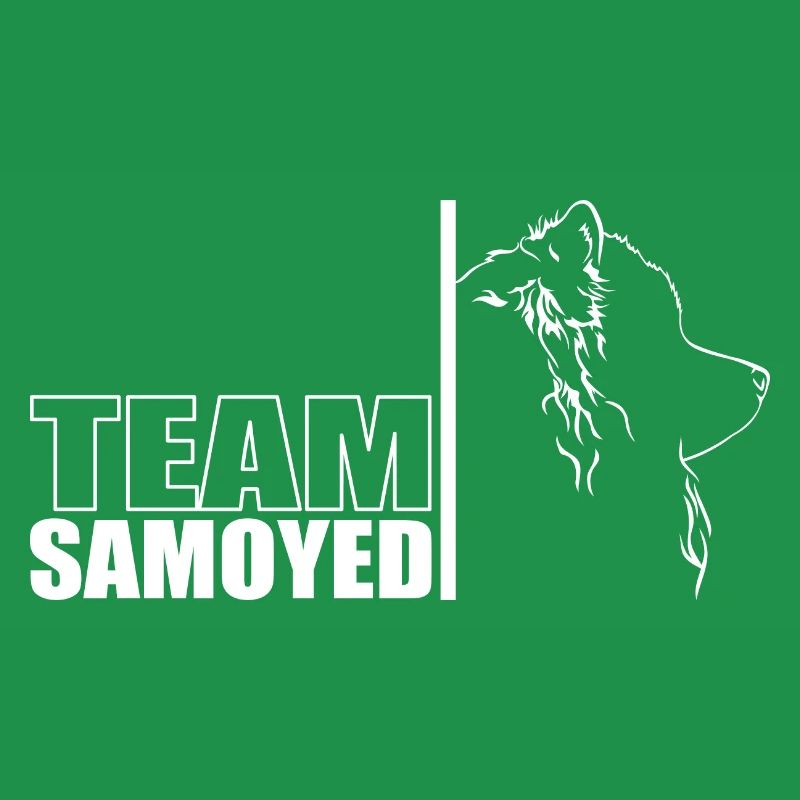 TEAM Samoyed Hunde Hund Samojede Wilsigns