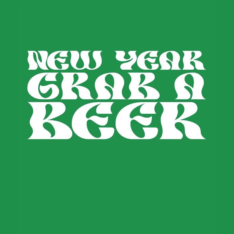 Neujahr Schnapp Dir Ein Bier