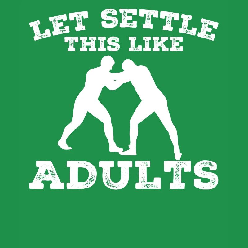 Let's do this like adults