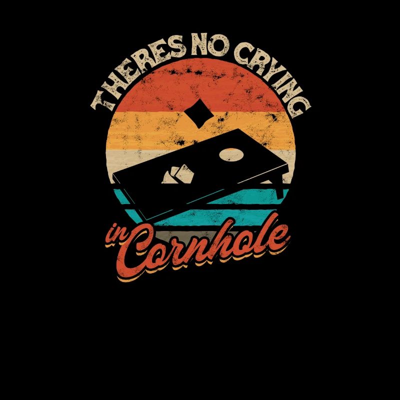 Il n’y a pas de pleurs dans le sac de haricots Cornhole Sack -