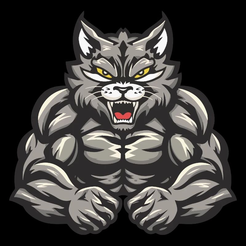 Musculation des muscles du chat