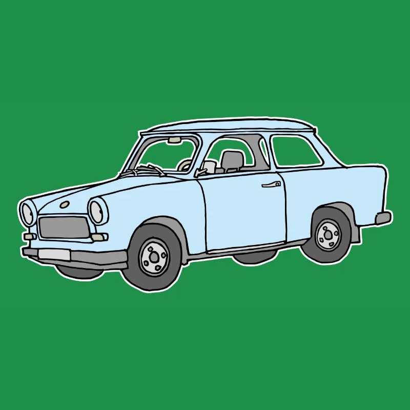 Hellblauer Trabi, 