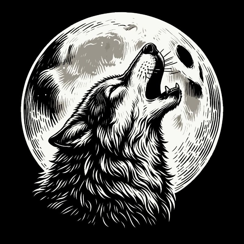 Wolf Full Moon