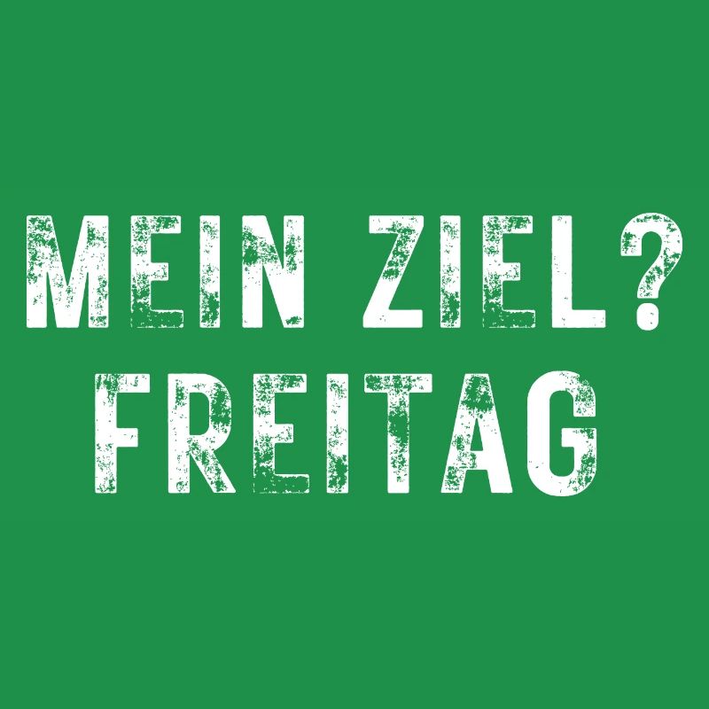 mein ziel freitag spruch geschenk idee