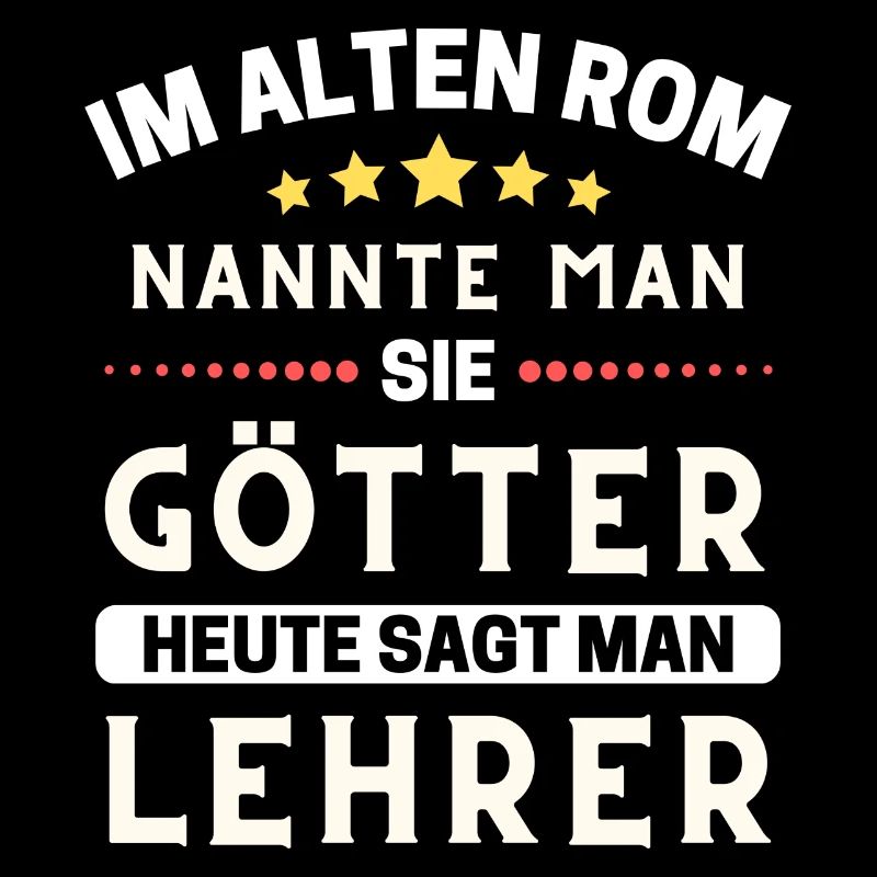 Im alten Rom waren Sie Götter. Heute Lehrer
