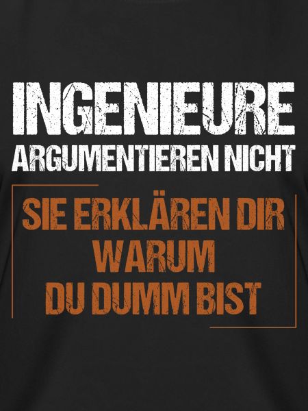 Engineers don't argue