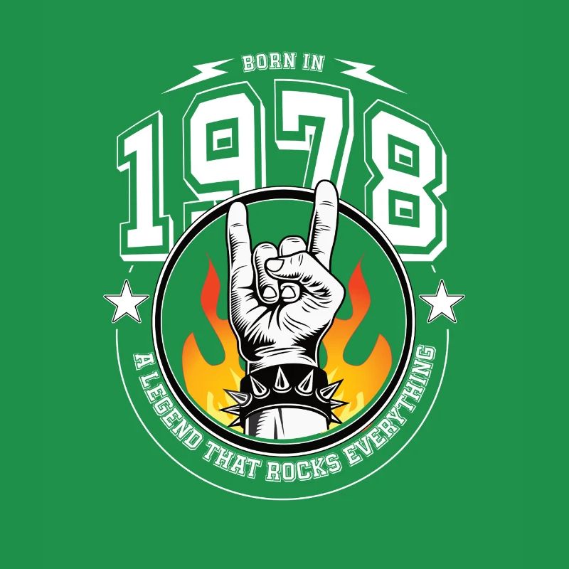 1978 Birthday, rocks everything