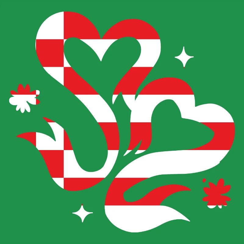 Drapeau de Brême Drapeau de Brême Coeur