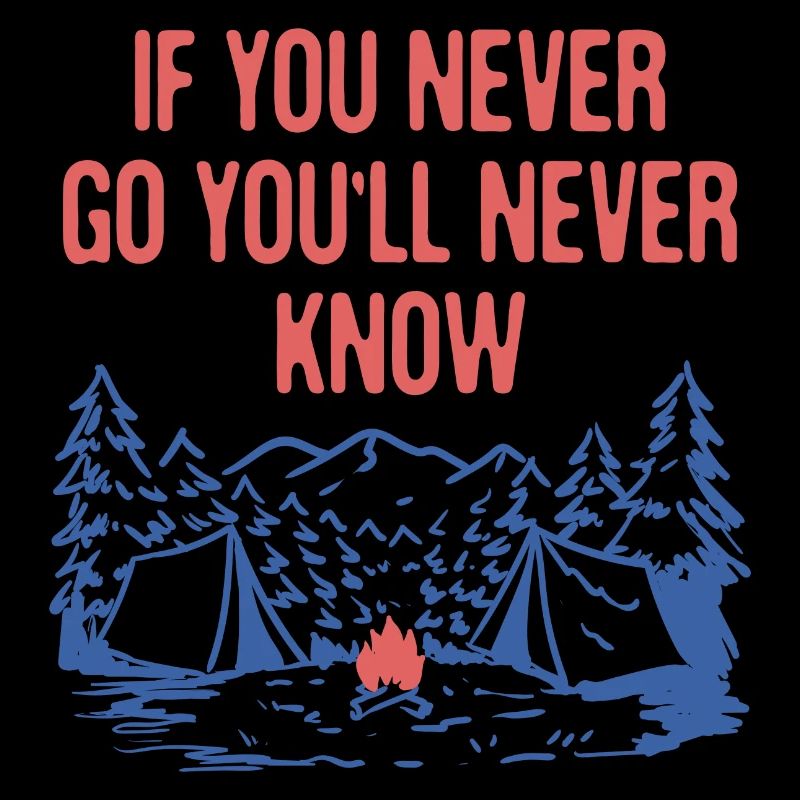 If You Never Go You'll Never Know Camping