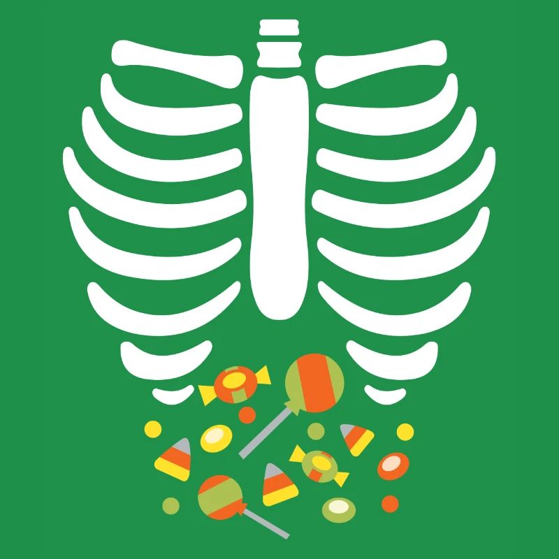 Spooky Scary Ribs Bonbons Halloween Süßes oder Saures