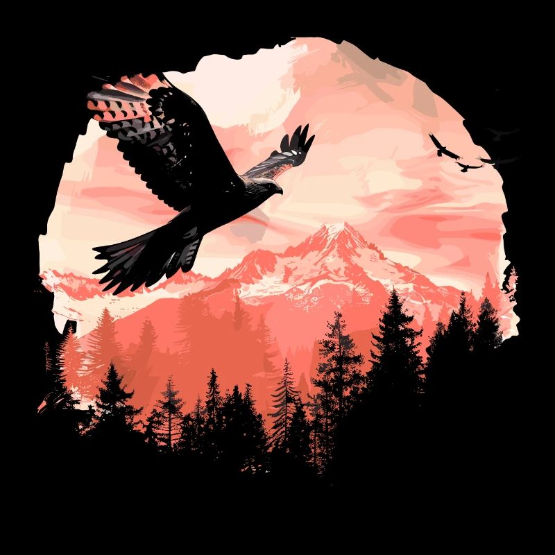 Roter Milan Vogel Greifvogel