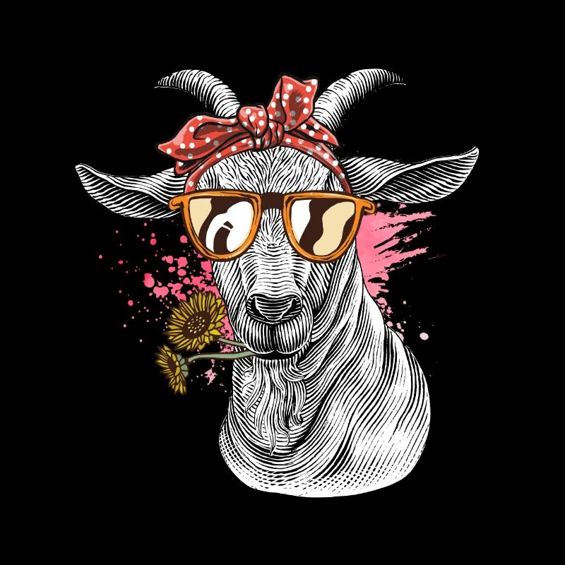 Coole Ziege