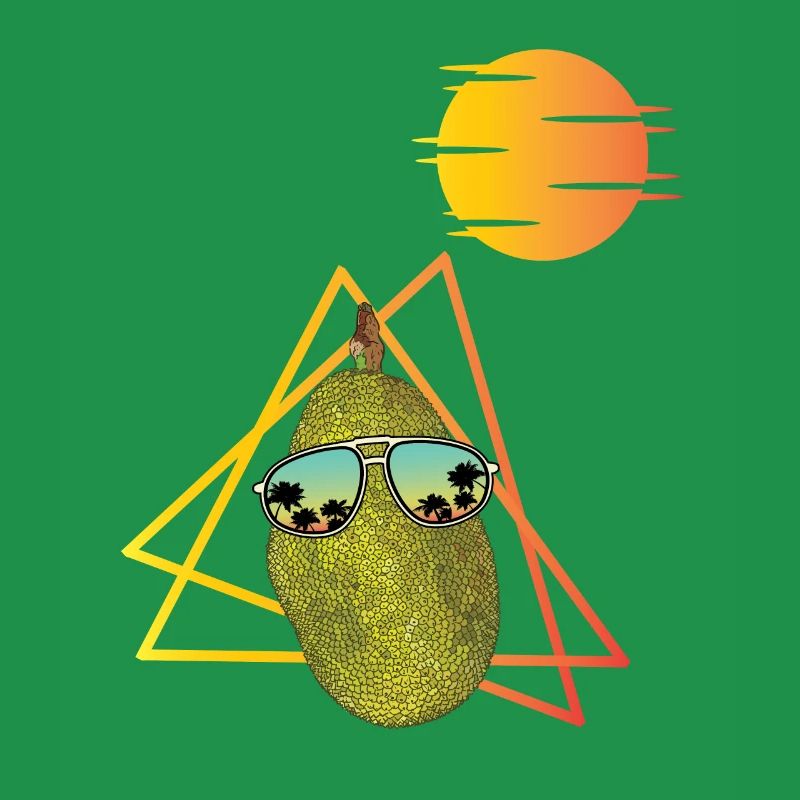 Retro 80s jackfruit