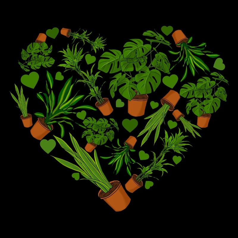 Pflanzen herz Valentinstag Gärtner