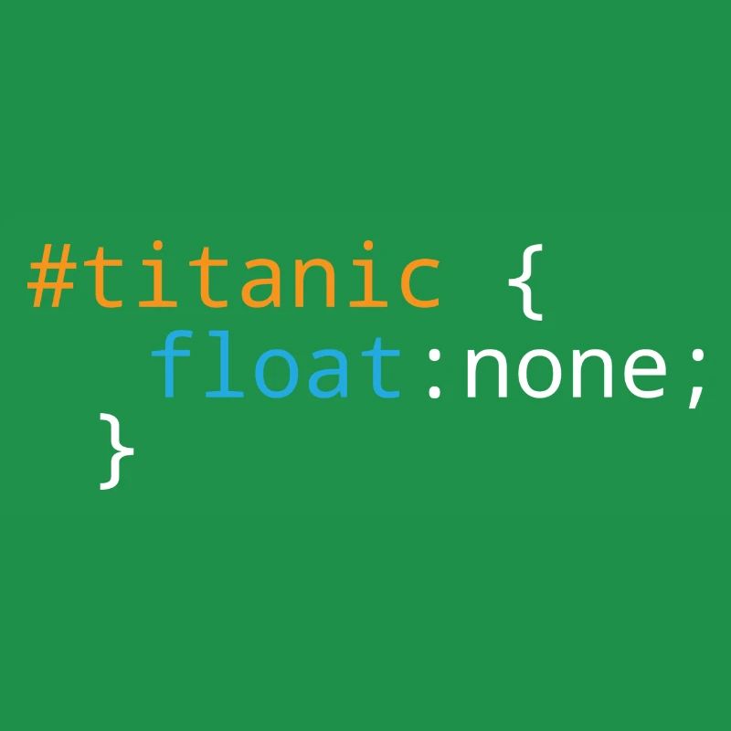 Css Puns - Titanic