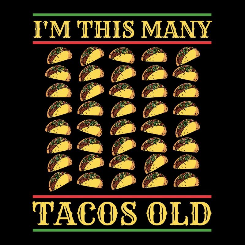 40. Geburtstag Geschenkidee Vierzig Tacos Lustig