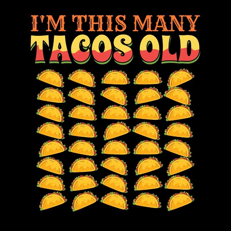 40. Geburtstag Geschenkidee Vierzig Tacos Lustig