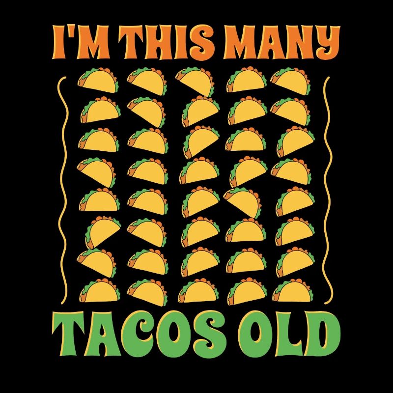 40. Geburtstag Geschenkidee Vierzig Tacos Lustig