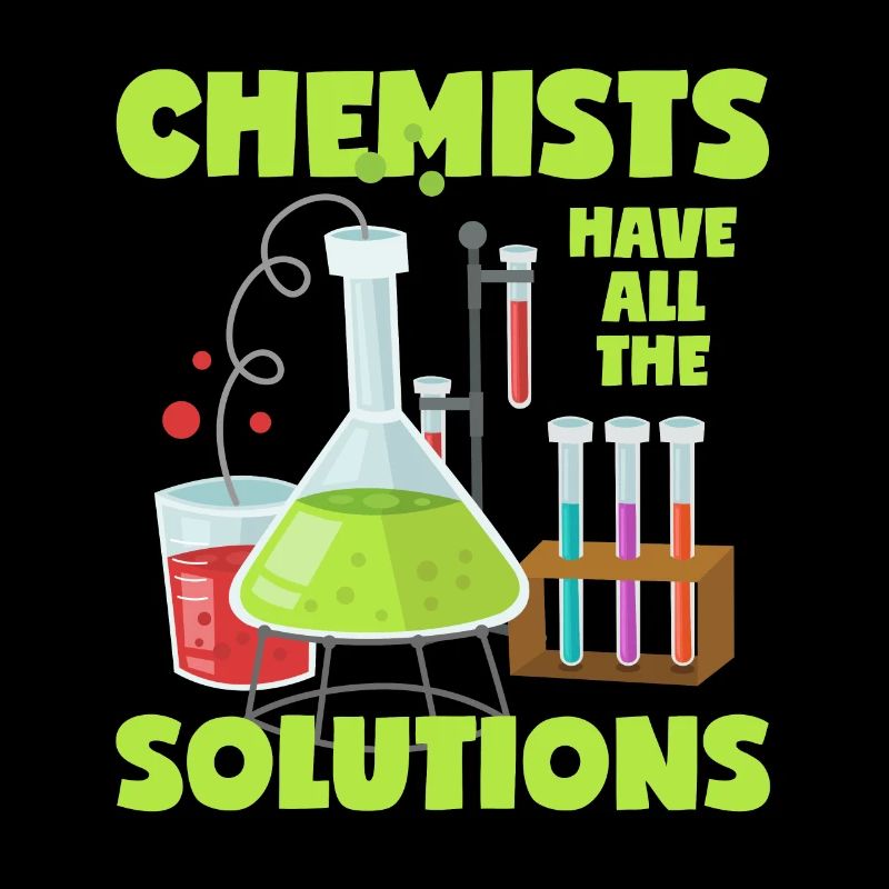 Chimiste WordPlay Solution Drôle Chimie Dicton