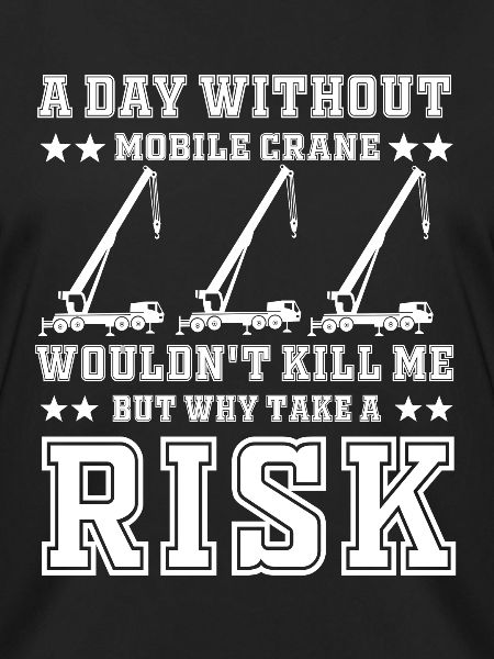 Mobile crane driver