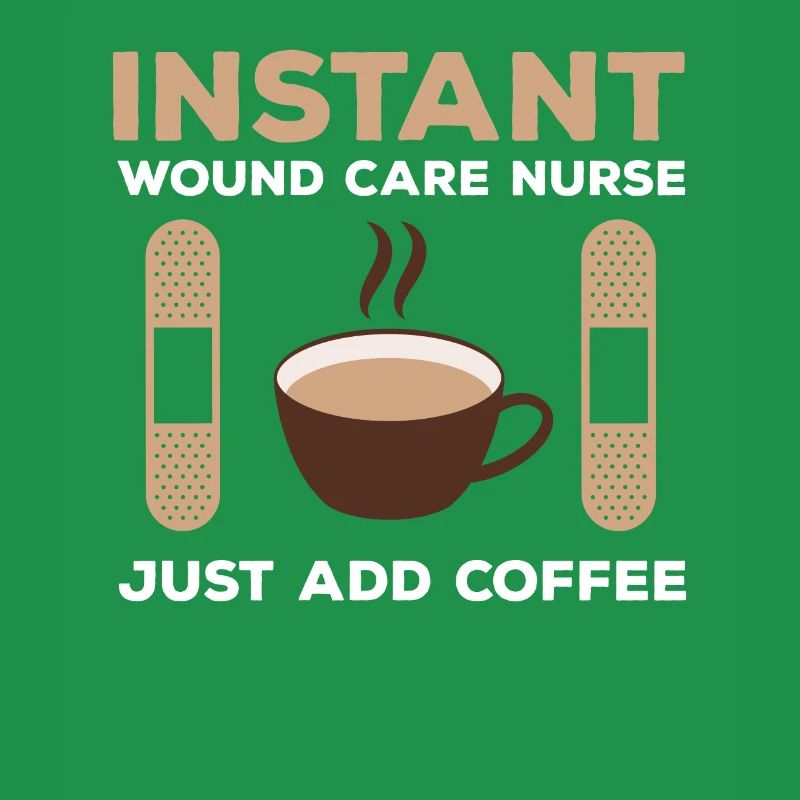 Tolle Wundversorgung Krankenschwester Kaffee