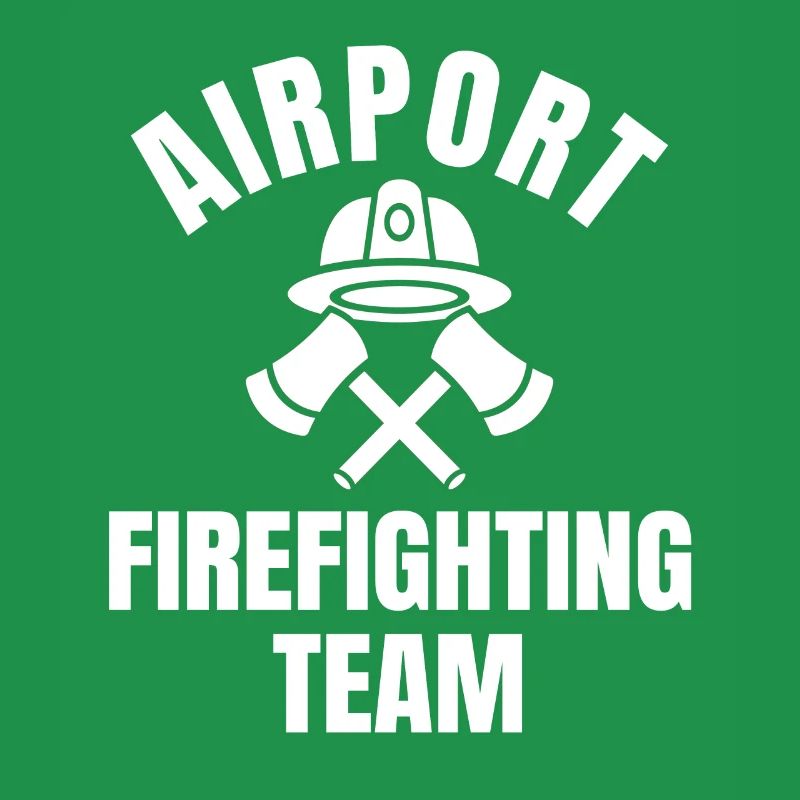 Flughafen Feuerbekämpfungs-Team