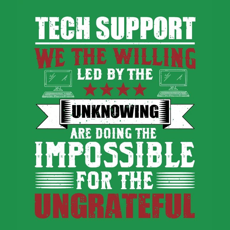 Lustiger Technischer Support Sysadmin Humor