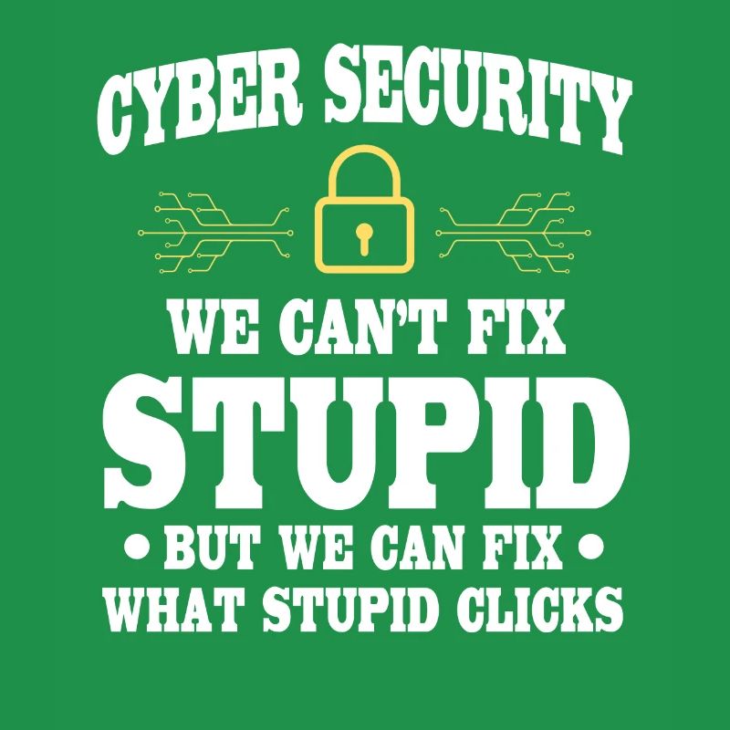 CybersiLustiger Cyber Security Spruch