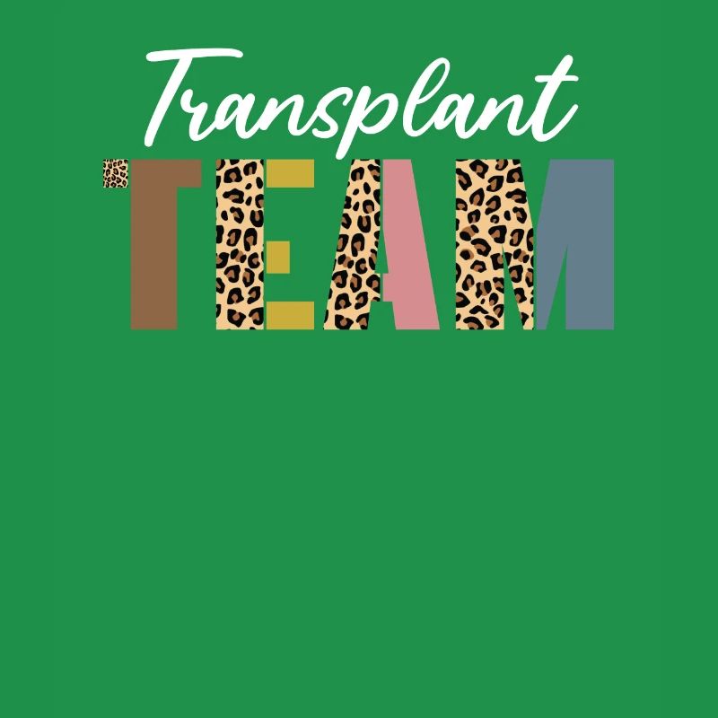 Transplant Team Leopard Pattern