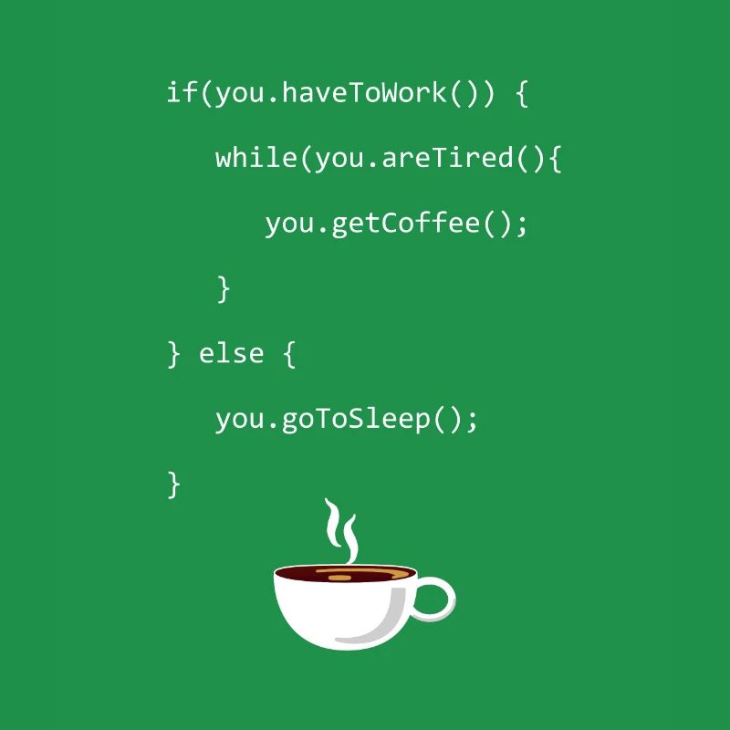 Programming Coffee Softwareingenieur Developer