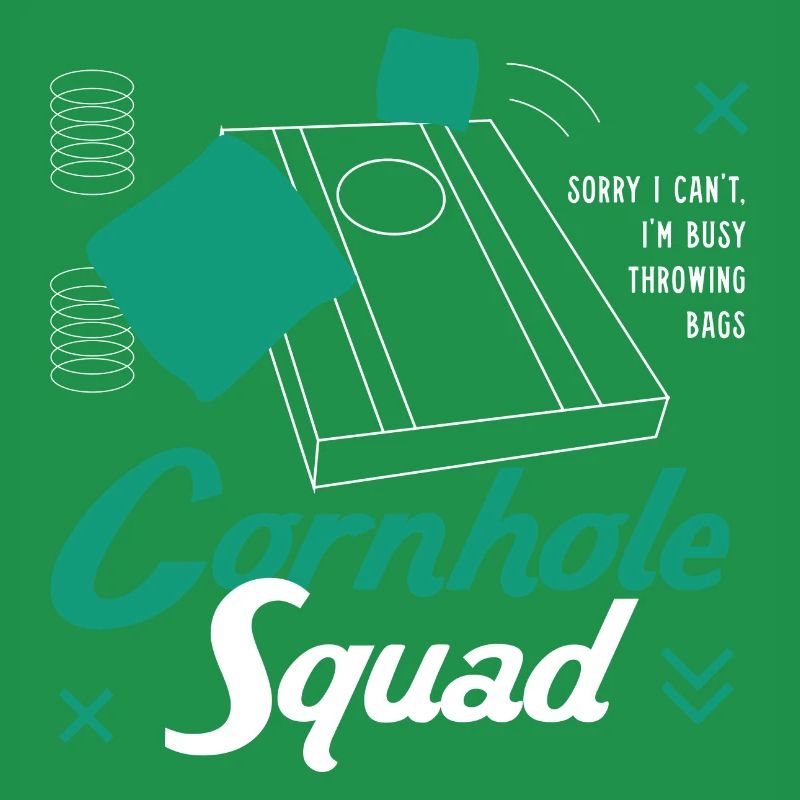 Cornhole Squad Wilderness Ironic Saying