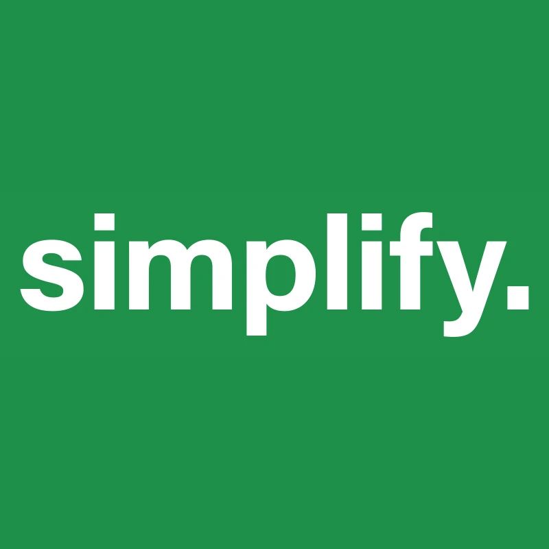 simplify