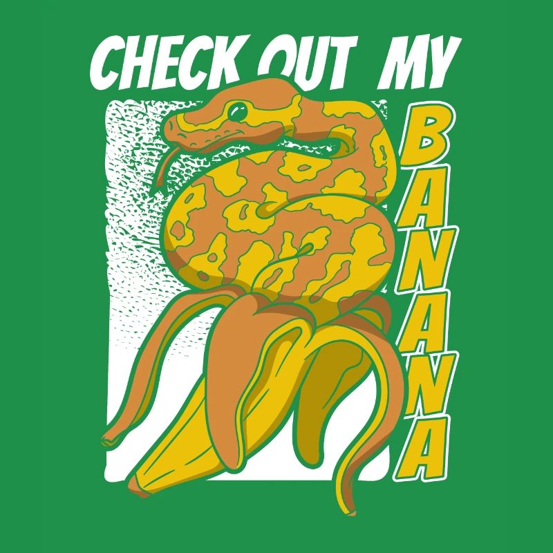 Check Out My Banana Python Schlange Banana Ball