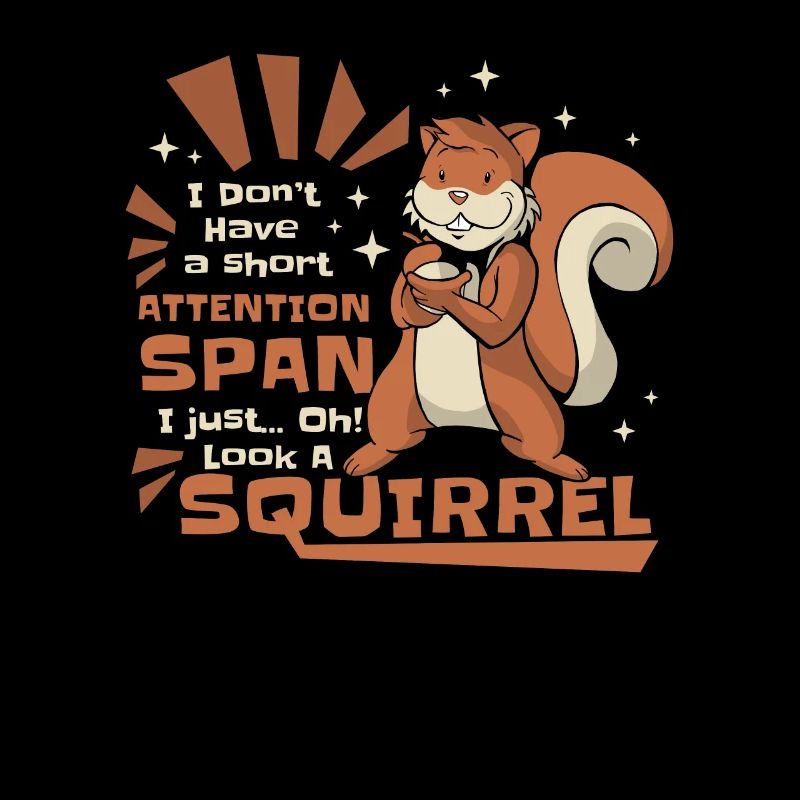 Don't Have A Short Attention Span Fox Squirrel
