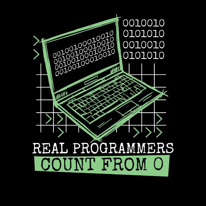 Real Programmers Count From 0 Developer Coder