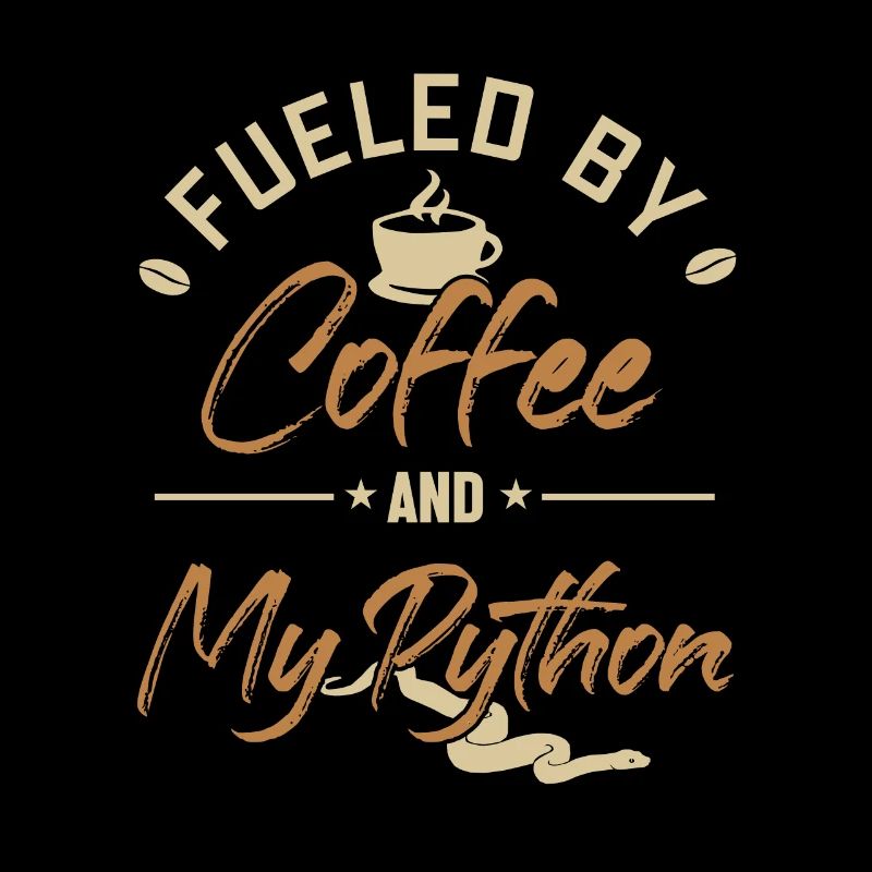 Alimenté par le café et mon Python Python Banana Ball