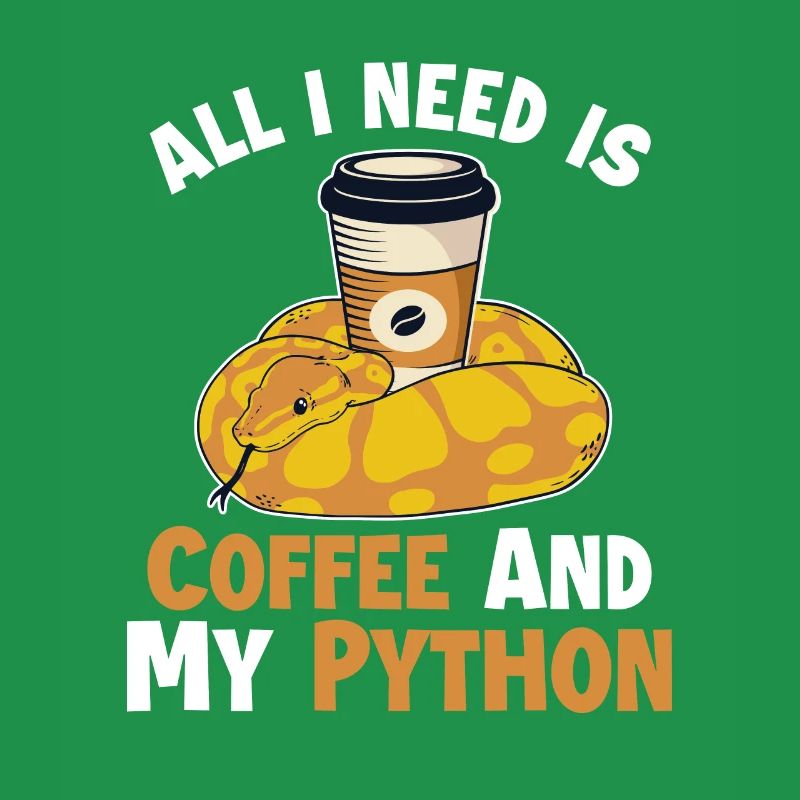 Café et Python Python Snake Banana Ball