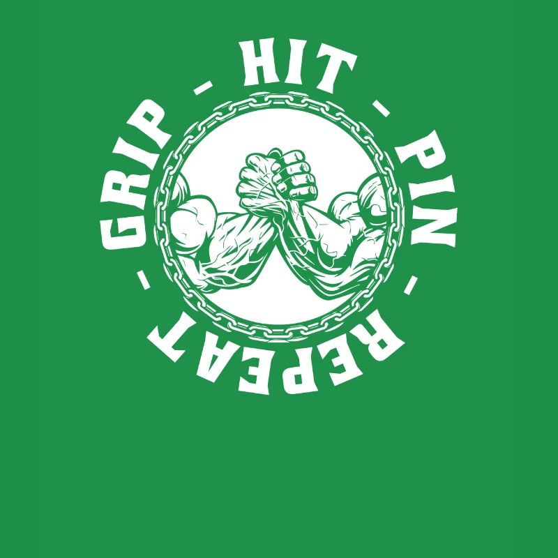 Hit Pin Répéter les techniques de lutte à la main Bras