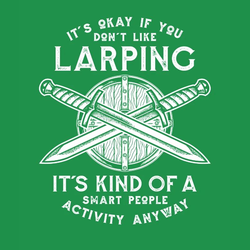 Smart People Activity LARPing Armor Weapons