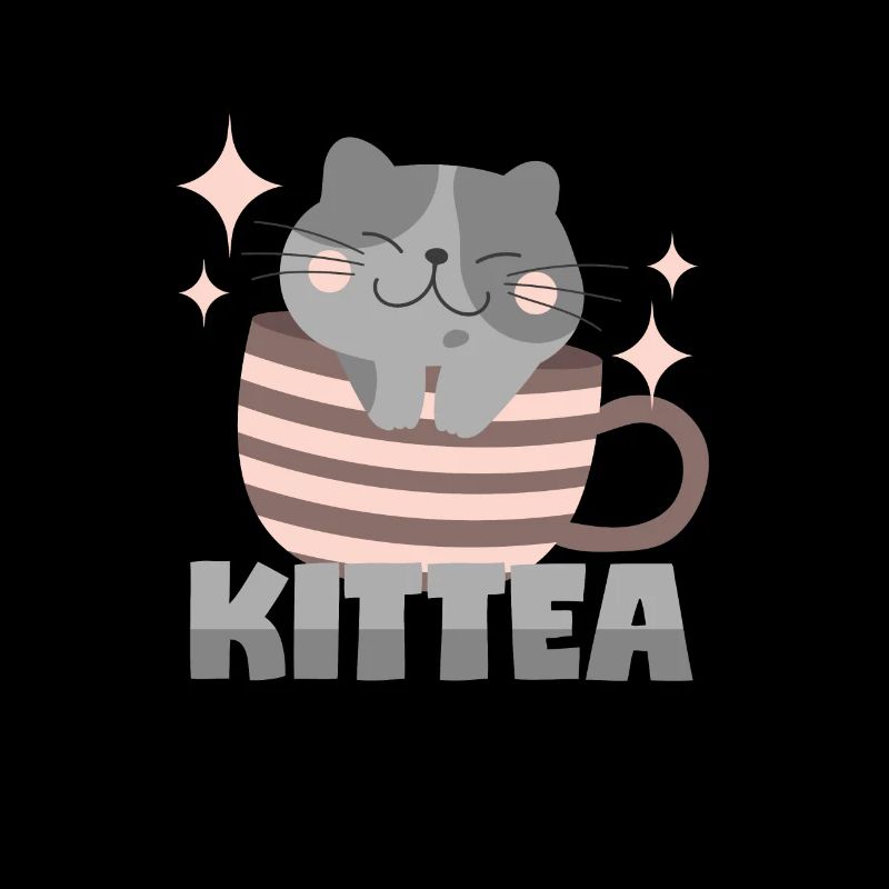 Katze in Teetasse = "Kittea"