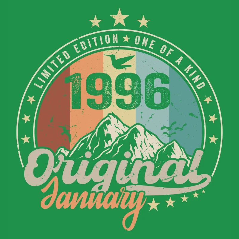 Vintage Retro Januar 1996 Geburtstagsgeschenk