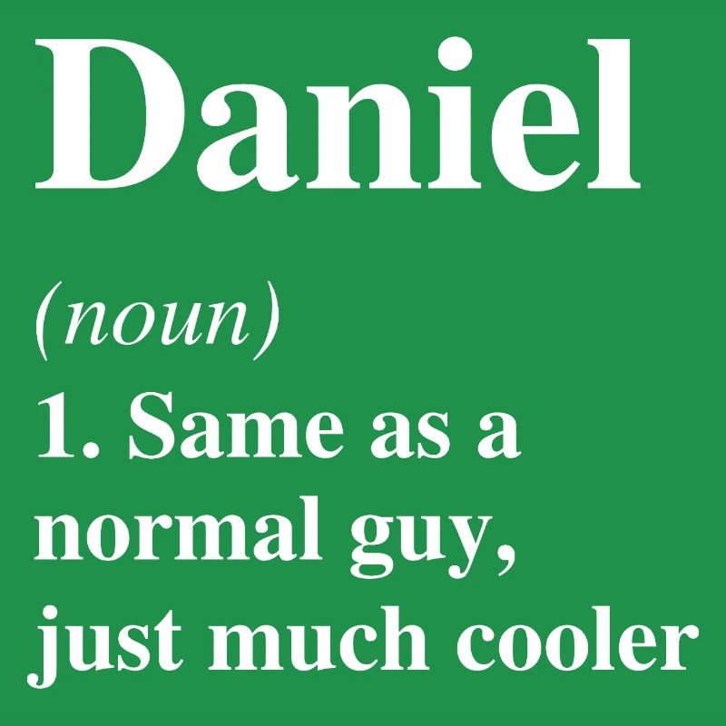 Daniel Définition Cool Nom Dire Cadeau