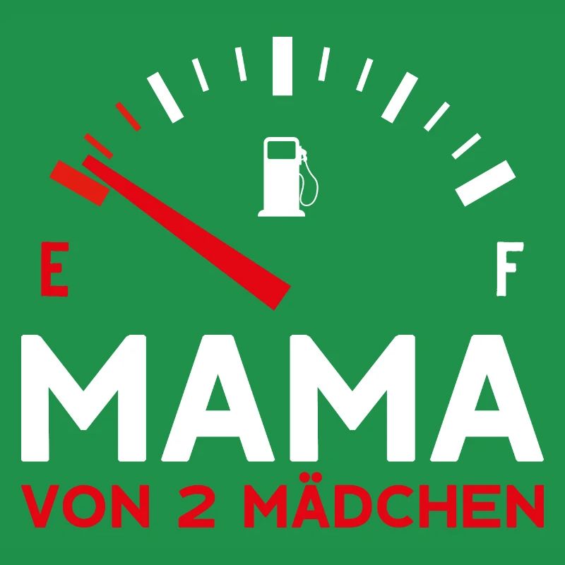 MAMA 2 MÄDCHEN ZWEI TÖCHTER MUTTERTAG