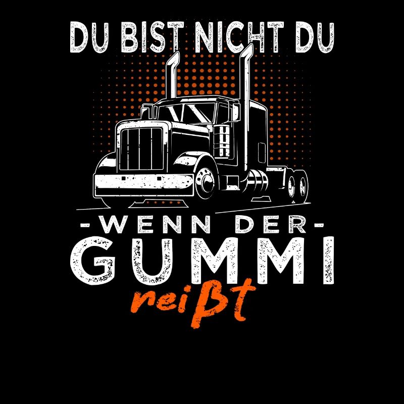 LKW Fahrer & Trucker - Fernfahrer mit Lastwagen