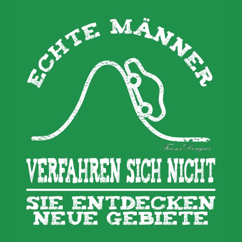 Echte Männer lustiges Auto Spruch