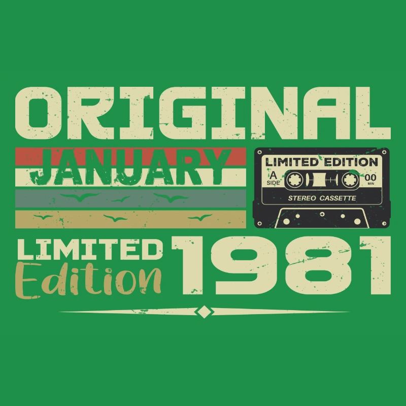 Januar 1981 | Januar 1981 Geburtstagsgeschenk