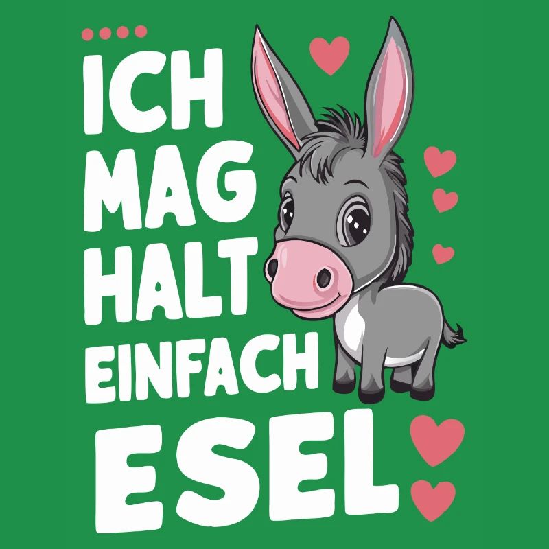 Esel Eselchen Maultier Muli