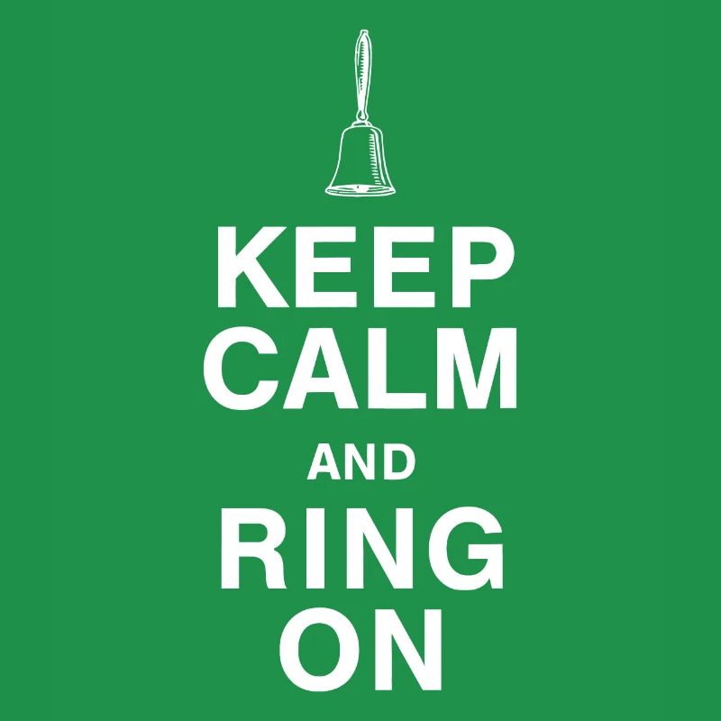 Keep Calm and Ring On Hand Bell Choir Member