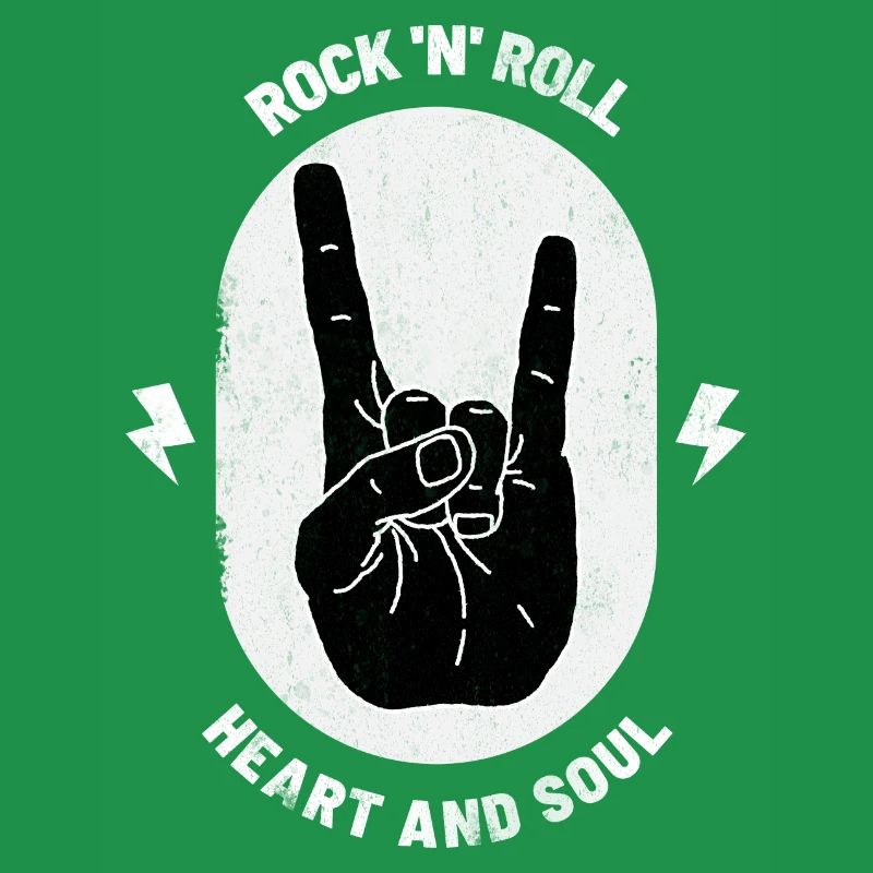 Rock 'N' Roll Devil Horns Metal Fork Rock Gift
