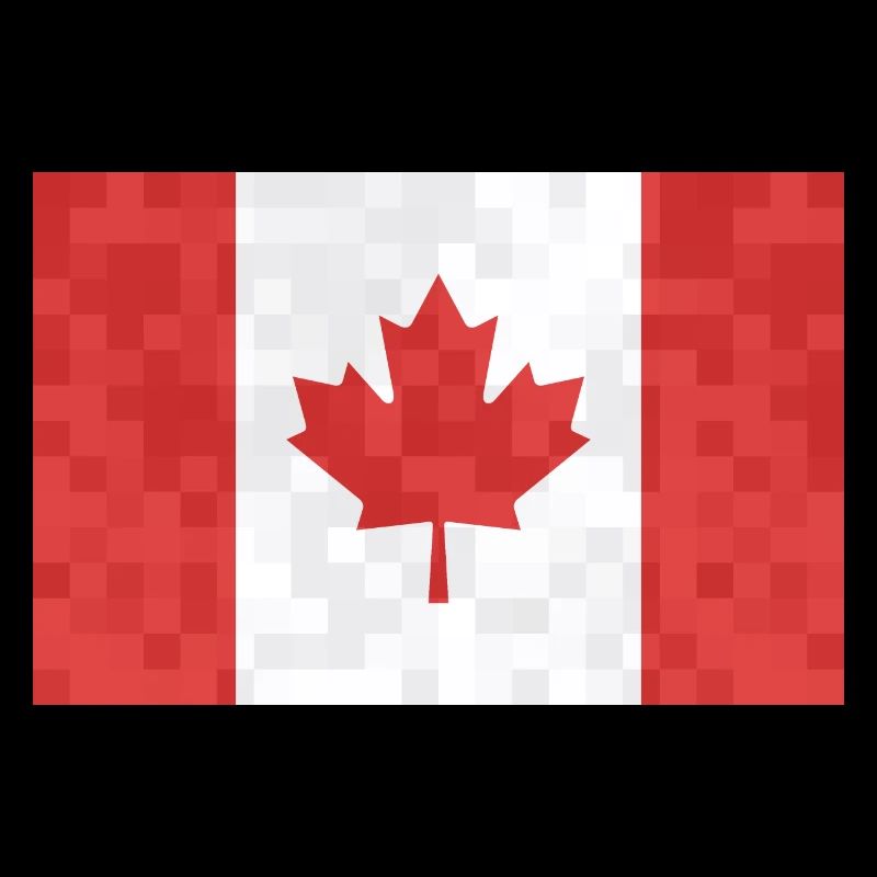 Drapeau du Canada Feuille d’érable Drapeau canadien Canada